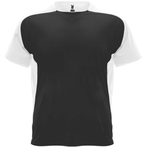 Bugatti rvid ujj gyerek sportpl, solid black, white (T-shirt, pl, kevertszlas, mszlas)