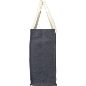 Denim bevásárlótáska, 280 g/m2, kék (bevásárlótáska)