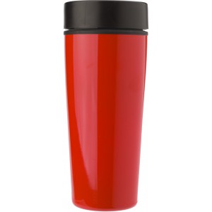 Duplafalú bögre, 450 ml, piros (pohár)