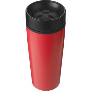 Duplafalú bögre, 450 ml, piros (pohár)