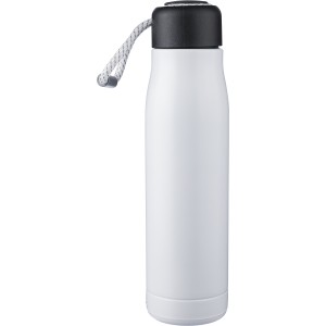 Duplafal, jraacl palack, 500 ml, fehr (termosz)