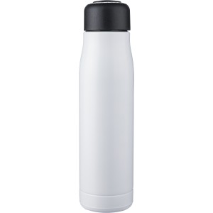 Duplafal, jraacl palack, 500 ml, fehr (termosz)