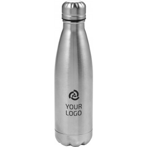 Duplafal vizespalack, 500 ml, ezst (termosz)