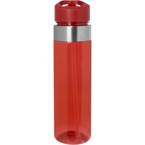 Dylan tritán palack ivószárral, 650 ml, piros (sportkulacs)