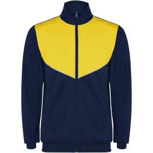 Evans uniszex melegt szett, navy blue, yellow (pulver)