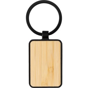 Fém kulcstartó, fekete (kulcstartó)