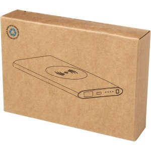 Juice alumínium vezeték nélküli powerbank, 4000 mAh, kék (powerbank)