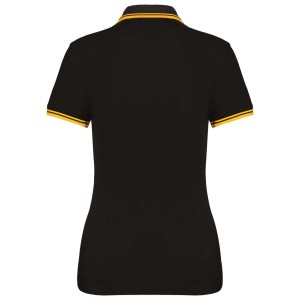 Kariban ni rvidujj gallros pl, Black/Yellow (gallros pl, 90-100% pamut)