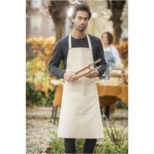 Khana pamut kötény, 280 g/m2, fekete (kötény)