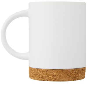 Neiva kerámia bögre bambusz aljjal, 425 ml, fehér (bögre)