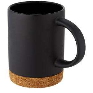 Neiva kerámia bögre bambusz aljjal, 425 ml, fekete (bögre)