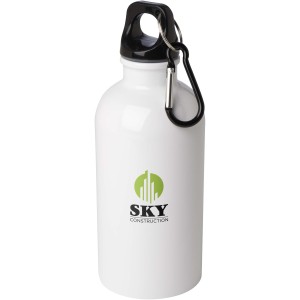 Oregon egyfalú rozsdamentes acél palack, 400 ml, fehér (vizespalack)