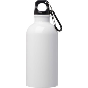 Oregon egyfalú rozsdamentes acél palack, 400 ml, fehér (vizespalack)