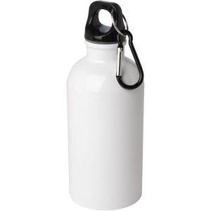 Oregon egyfalú rozsdamentes acél palack, 400 ml, fehér (vizespalack)