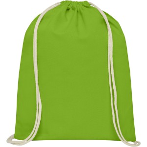 Oregon pamut tornazsák, lime (hátizsák)