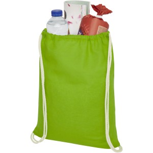 Oregon pamut tornazsák, lime (hátizsák)