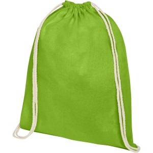 Oregon pamut tornazsák, lime (hátizsák)