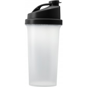 Manyag protein shaker, fekete (pohr)