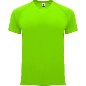 Roly Bahrain gyerek sportpl, Fluor Green (T-shirt, pl, kevertszlas, mszlas)
