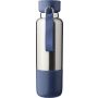 Rozsdamentes acél duplafalú palack, 500 ml, kék