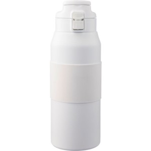 Rozsdamentes acél duplafalú palack, 800 ml, fehér (termosz)