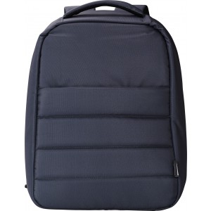 RPET lopásgátló laptophátizsák, kék