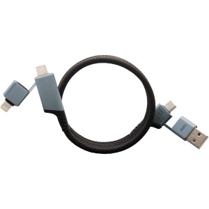 SCX C52 100W 4-in-1 rPET ultragyors mágneses töltő, szürke (powerbank)
