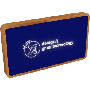 SCX P36 5000 mAh világító, vezeték nélküli powerbank, kék (powerbank)