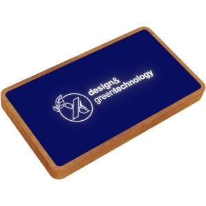 SCX P36 5000 mAh világító, vezeték nélküli powerbank, kék (powerbank)