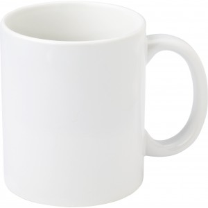 Szublimációs porcelánbögre, 325 ml, fehér (bögre)