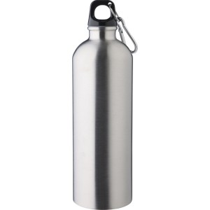 Újraacél kulacs, 750 ml, ezüst (vizespalack)