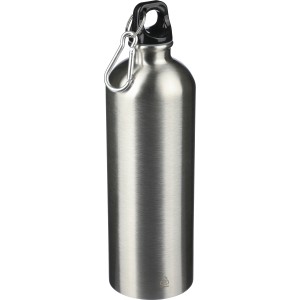 Újraacél kulacs, 750 ml, ezüst (vizespalack)