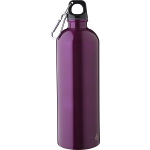 Újraacél kulacs, 750 ml, lila (vizespalack)