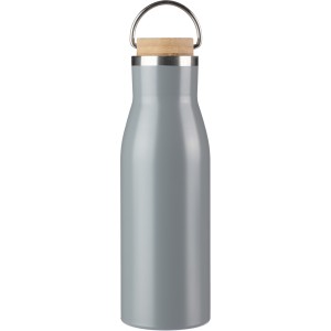Újraacél palack, 500 ml, szürke (vizespalack)