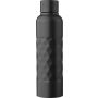 Újraacél palack, szimplafalú, 800 ml, fekete
