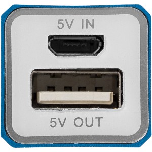 Volt alu powerbank, 2200 mAh, kék (powerbank)