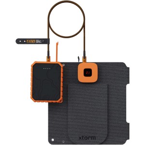 Xtorm XR2S14 SolarBooster 14W összehajtható napelem, fekete (powerbank)