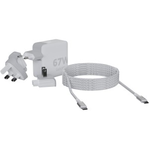 Xtorm XVC2067 GaN Ultra úti töltő, 67W, fehér (vezeték, elosztó, adapter, kábel)